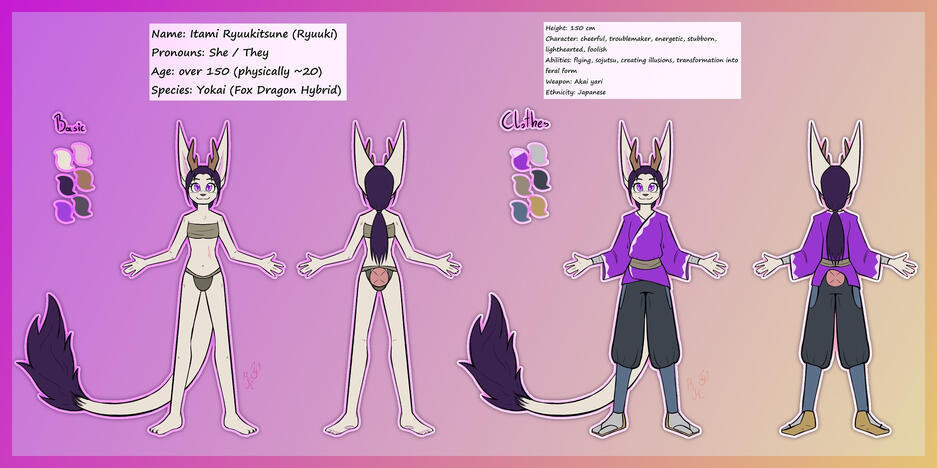 Two designs, additional info